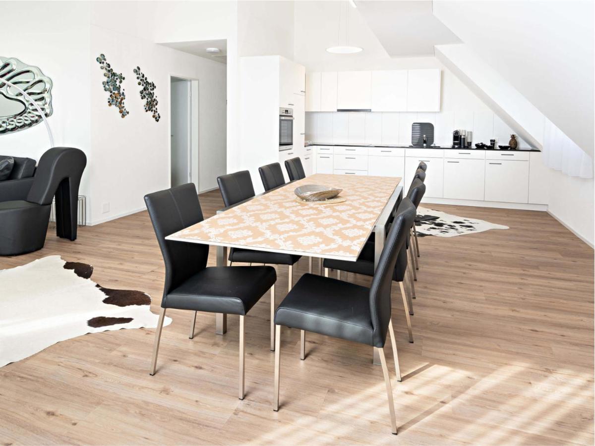 Exklusive 5,5 Zimmer Wohnung Fuer Familien Und Business Eschenz Bagian luar foto